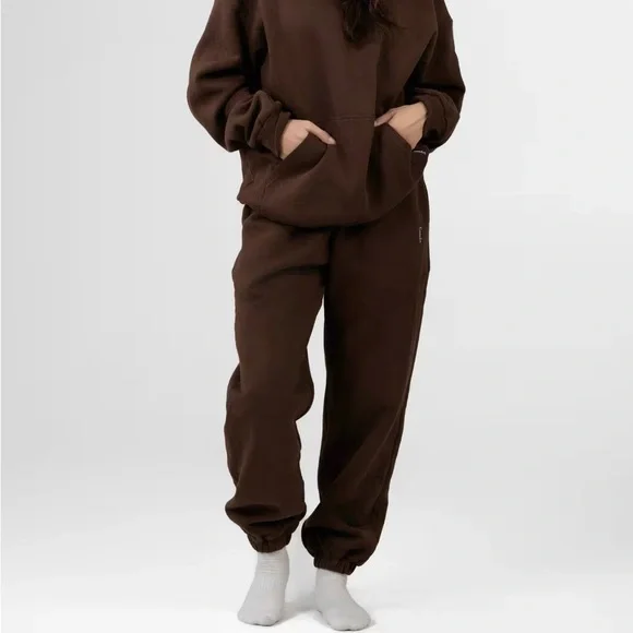 Comfrt 3XL Men's Brown Sweatpants - Picture 3 of 6
